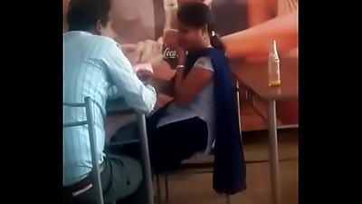 hot college dame loving with maths educator
