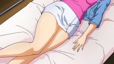 Hentai maid tittyfucking and facial cumshot cumshoting