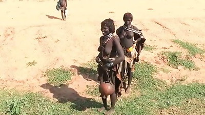 africa woman flash tits