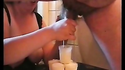 Stroking - Milking- Milking!