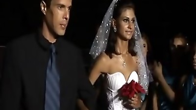 1 Father 1 Bride 5 Thong On Maids