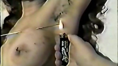 Oldie..Part one and part 2 tit nipple torture