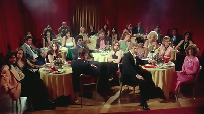 Retro adult movie with amazingly hot hardcore hookup scenes after soiree