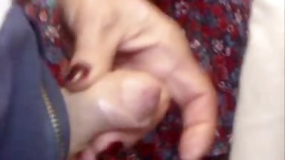 Cock jacking in clothing store