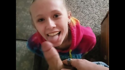 I'm Cumming in her Throat before Work!